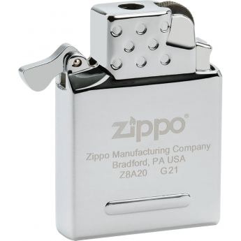 Газовый вставной блок для широкой зажигалки ZIPPO 65809, одинарное жёлтое пламя, нержавеющая сталь Газовый вставной блок для широкой зажигалки ZIPPO 65809, одинарное жёлтое пламя, нержавеющая сталь
