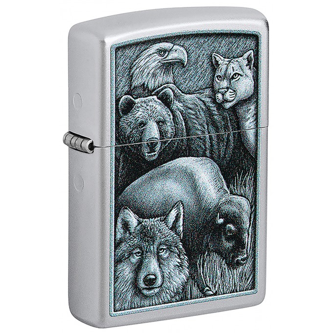 Зажигалка ZIPPO ANIMAL KINGDOM DESIGN 46237