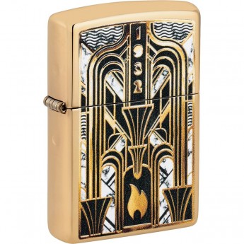 Зажигалка ZIPPO ART DECO FLAME 46585